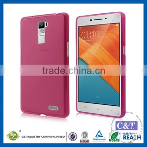 C&T Customized Black Back Cover for OPPO R7 PLUS TPU SOFT HANDPHONE CASE thumbnail-3