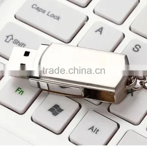 High Quality Usb 2.0 Mini Metal Usb Flash Drive, Portable Swivel Usb Stick thumbnail-4