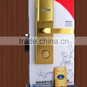 20% Save 304 Stainless Steel Rfid Card Security Handle Safe Electronic Digital Hotel Keyless Smart Lock thumbnail-2
