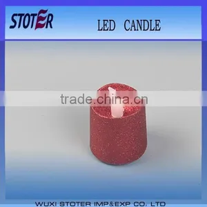 Battery Operated Moving Wicked Candle Led, Flameless Candle thumbnail-1