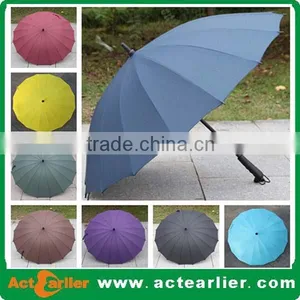 Umbrellas Type and Nylon Material Double Layer Golf Umbrella thumbnail-5