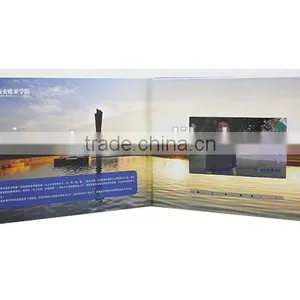 Factoy Supply 2.4/2.8/4.3/5/7/10.1 Inch TFT LCD Video Greeting Cards/Video Book / Video Brochure /electronic Brochure thumbnail-2