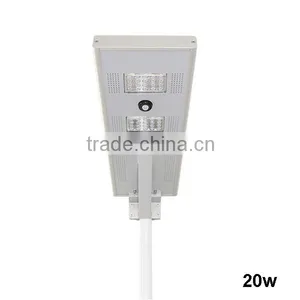 Best Price Guaranteed Integrated Solar Power LED Driveway Pole Light thumbnail-4