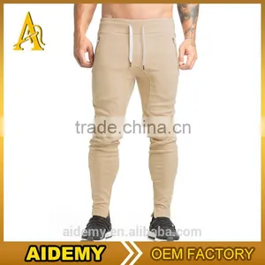 OME Factory Casual Tapered Sweatpants Wholesale Blank Jogger Gym Pants Men thumbnail-1