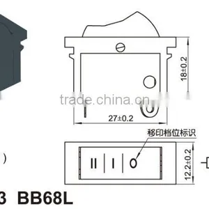 Trip Switch,home Appliance Rocker Switch,air Conditioner Cooling/*/*-switches thumbnail-2