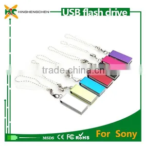 Promotional Gift Swivel Metal Mini Usb Stick Memory for Sony thumbnail-5