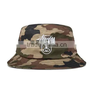 100% Cotton Camouflage Bucket Hats thumbnail-1