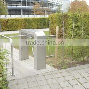 Automatic Tripod Turnstile Gate & RFID Security Gate for Factory Staff Time Attendance thumbnail-6