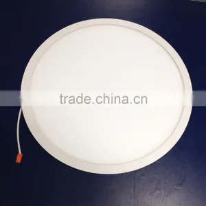 White Powder Coating Surface Finished CE,ROHS 3400LM CRI>80 3 Years' Warranty Springs LED Round Panel 600MM Diameter 40W thumbnail-1