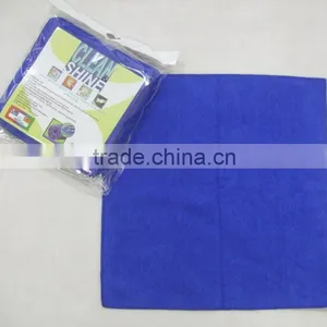 40x40cm Bright Color Tea Towel Warp Knitted Microfiber Towel 80% Polyester 20% Polyamide Microfiber Towel thumbnail-1
