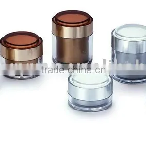 PS Meterial Cosmetic Plastic Cream Jar Wholesale thumbnail-1
