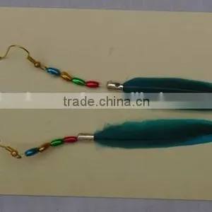 The Elegent Beautiful Feather Eardrop thumbnail-4
