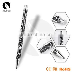 KKPEN Ball Point Pen With Diamond 3 in 1 Metal Multifunction Pen Custom Shape Pen thumbnail-1