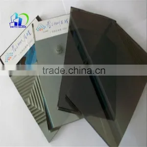 Living Room Decorative Gold Reflective Glass Gold Mirror Coating Glass 6mm Reflective Glass Door thumbnail-3