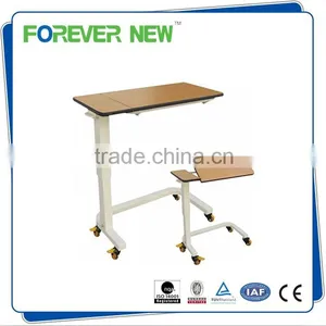 YXZ-021 Moveable Hospital Over Bed Table Patient Bedside Trolley Dining Table thumbnail-1