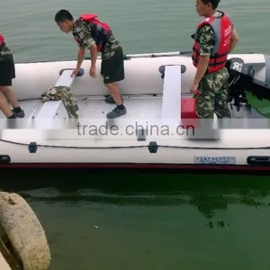 380cm Rigid Inflatable Boat With Aluminum Floor for Rescue, Sports and Fishing Use thumbnail-5