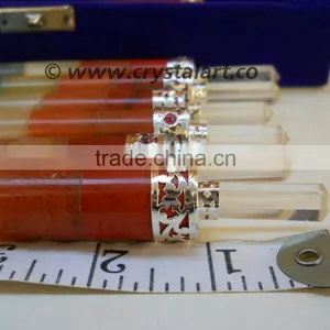 7 CHAKRA BONDED FACETED HEALING STICK thumbnail-3