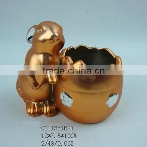 2012 Ceramic Easter Bunny Decoration thumbnail-1