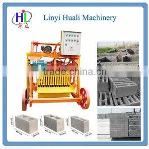 Mobile Brick Making Machine QMY4-45 Used Construction Equipment for Sale thumbnail-2