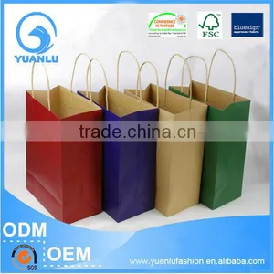 Cheap Custom Craft Christmas Gift Paper Bag With Logo Print thumbnail-1