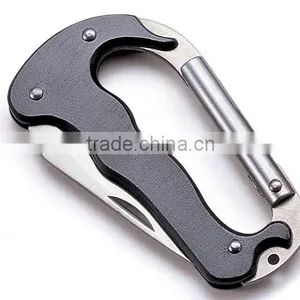 With Bottle Opener Multifunction Aluminum Carabiner Hook thumbnail-2