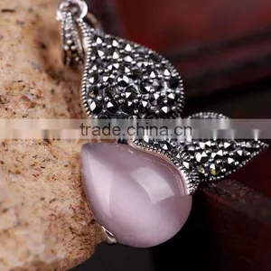 Latest Fashion Jewelry Thailand Sterling Silver Pendant Fit Fashion Necklace thumbnail-2