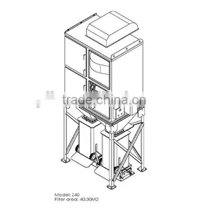 Wood Working Shake Bag Dust Collector thumbnail-1