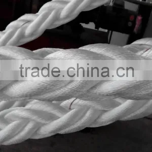 220mtrs White Color 8 Strand Braid Polypropylene Marine Hawser thumbnail-2