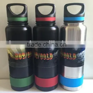 Double Wall Vacuum Bottle, Whole Sale Stainless Steel Sport Bottle 40OZ thumbnail-1