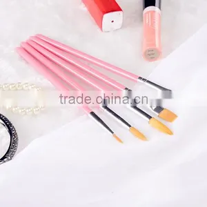 Wholesale Profession Natural Bristle Artist Painting Brush,synthetic Hair Paint Brush Set thumbnail-4