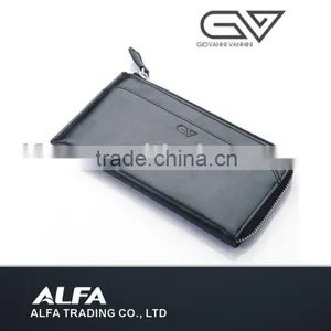 Fashion Man's Genuine Leather Big Wallet thumbnail-1