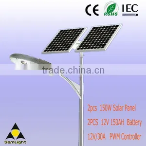 High Brightness Monocrystalline IP67 All in One Solar Street Led Light thumbnail-1