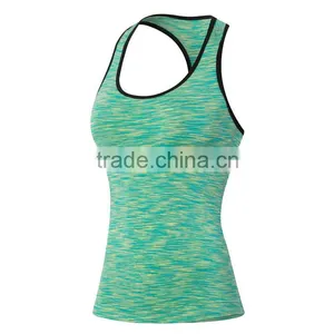 New Style Hot Sale Sexy Gym Fitness Tank Top for Women thumbnail-4