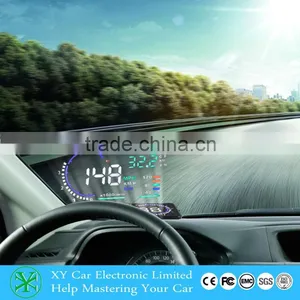 Wholesale 5" GPS Car HUD Head Up Display OBD 2 Speed Warning System, Hud Display XY-HUD208 thumbnail-4
