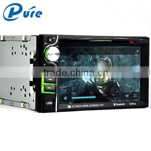 DVD Player Input 12V DVD Auto 6.2" TFT Screen With Bluetooth and Reversing Function thumbnail-5