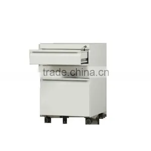 Office Metal Cupboard Drawer Divide Mobile Cabinet Steel Pedestal File Storage Cabinet Industrial thumbnail-3
