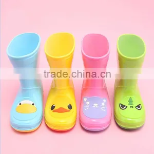Colorful Kids Cute Rain Boot Shoes, Kids Pvc Rain Boots Rubber Boots thumbnail-5