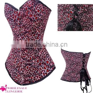 2015 Hot Selling Steel Boned Underbust Corset Bustier Latex Waist Cincher thumbnail-1