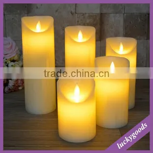 LPL061 Hot Sale Flame Moving Candle LED Artificial Flame Candles thumbnail-1