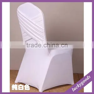 Black Spander Banquet Chair Covers for Sale thumbnail-5