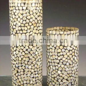VASE GLASS WITH MOP thumbnail-1