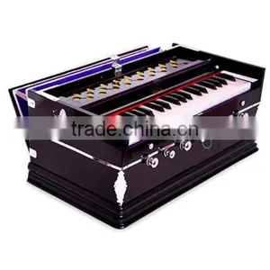 Indian Musical Instrument Harmonium PROFESSIONAL GRADE 3 1/4 OCTAVE 7 STOPS thumbnail-1