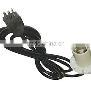 Socket Cord Set--Grow Light/Hydroponics Reflector/hood Accessory thumbnail-1