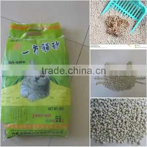 OEM Boll Shaped Cat Sand Environmantal Bentonite Cat Litter thumbnail-1