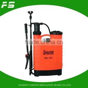 Hot Sale 12Liter High Quality Orange Plastic Knapsack Sprayer Manual Sprayer thumbnail-1