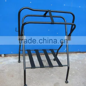 Saddle Rack With Wheel,Saddle Stand,western Saddle Rack, Folding Saddle Rack New Type thumbnail-1