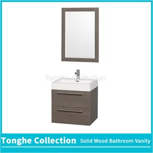 Wall Mounted PVC Melamine Bathroom Vanity Set thumbnail-3