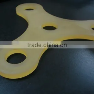 Triangular Sieve Cleaner With Big Hole Star Sifter Cleaner Polyurethane Material Wear Oil Resistance Milling Pan Cleaner thumbnail-1