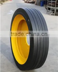 Sany Rubber Tyre Container Gantry Crane Use Spare Parts Solid Tire Wheels thumbnail-4