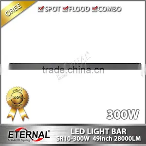 300W 49inch UTV ATV Buggy off Road Marine Yatch Boat Vessel Ship Spot Flood Combo Led Driving Light Bar thumbnail-2